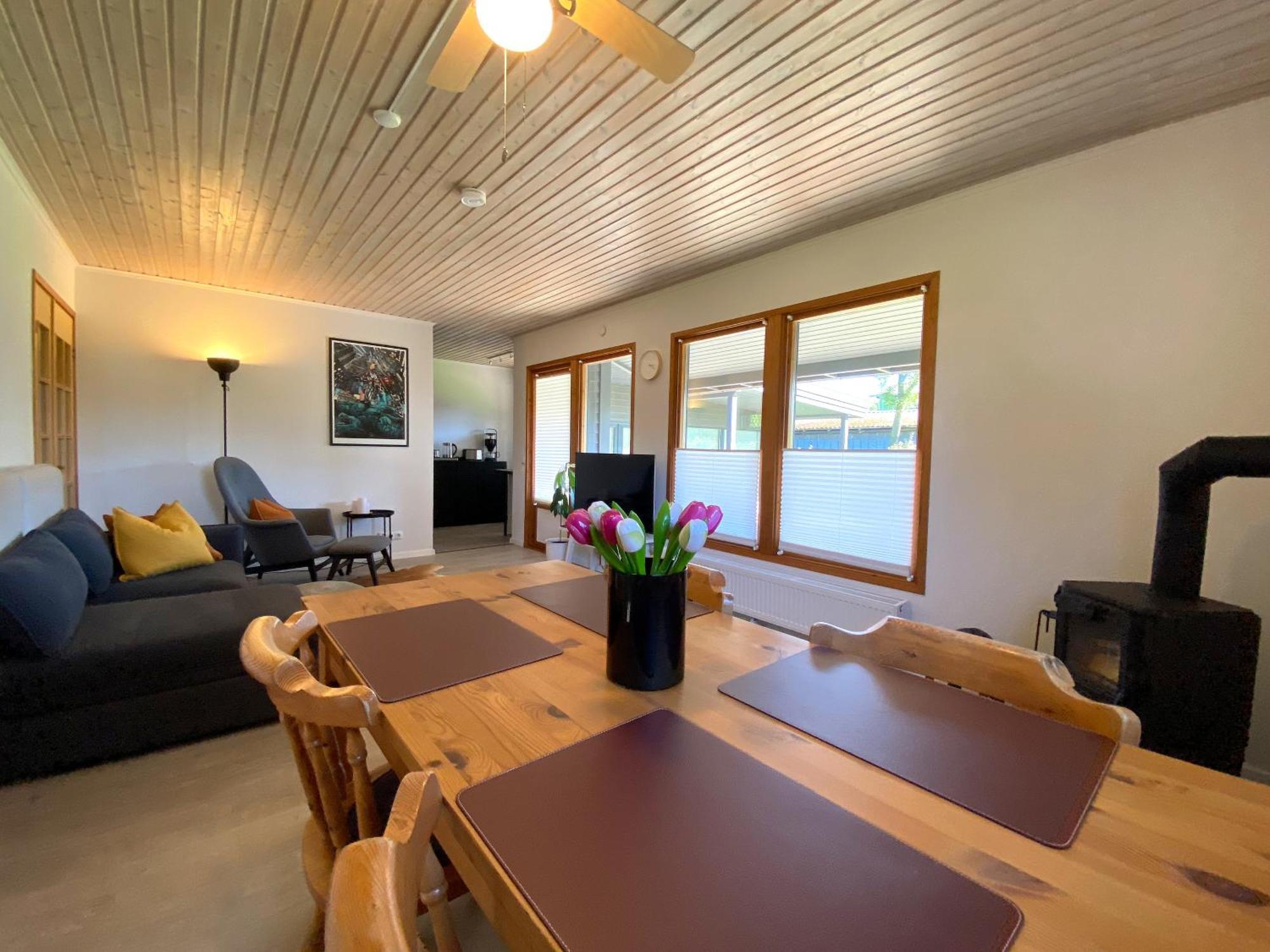 Schwedenhaus Mit Holzofen & Aussenkamin Auf 1400M2 Villa Tensbuttel-Rost Dış mekan fotoğraf